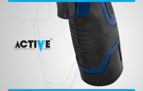 دریل پیچ گوشتی شارژی اکتیو مدل AC-2412L \ Active Cordless Driver Drill Model AC-2412L - Image 2