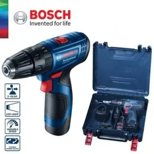 دریل پیچ گوشتی شارژی چکشی بوش مدل GSB120-Li