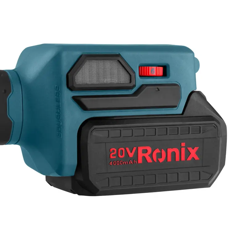 پولیش شارژی براشلس 20 ولت 4 آمپر رونیکس مدل 8652 - Image 4