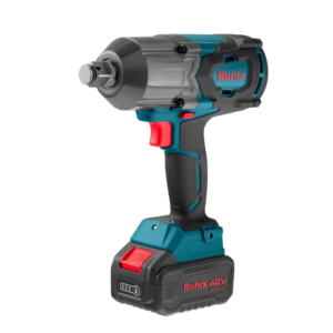 آچار بکس شارژی 40 ولت رونیکس مدل 8917-40V | گشتاور 1200 نیوتن متر | براش لس
