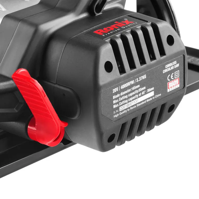 اره گردبر شارژی رونیکس مدل 8609 - Image 10