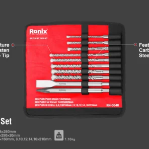 ست مته و قلم چهار شیار رونیکس RH-5048