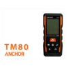 متر لیزری آنکور TM80 قابل شارژ با برد ۸۰ متر و نور قرمز 3 متر لیزری آنکور TM80