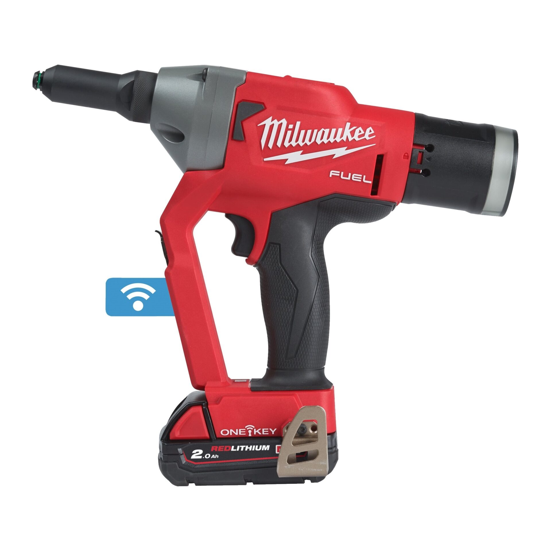 پرچ کن شارژی ۱۸ ولت میلواکی مدل M18ONEFPRT-202X 6 پرچ کن شارژی میلواکی M18ONEFPRT