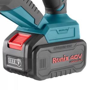 اره افقی بر شارژی رونیکس 8904-40V براش‌لس ۴۰ ولت با دو باتری و کیف BMC - تصویر 5